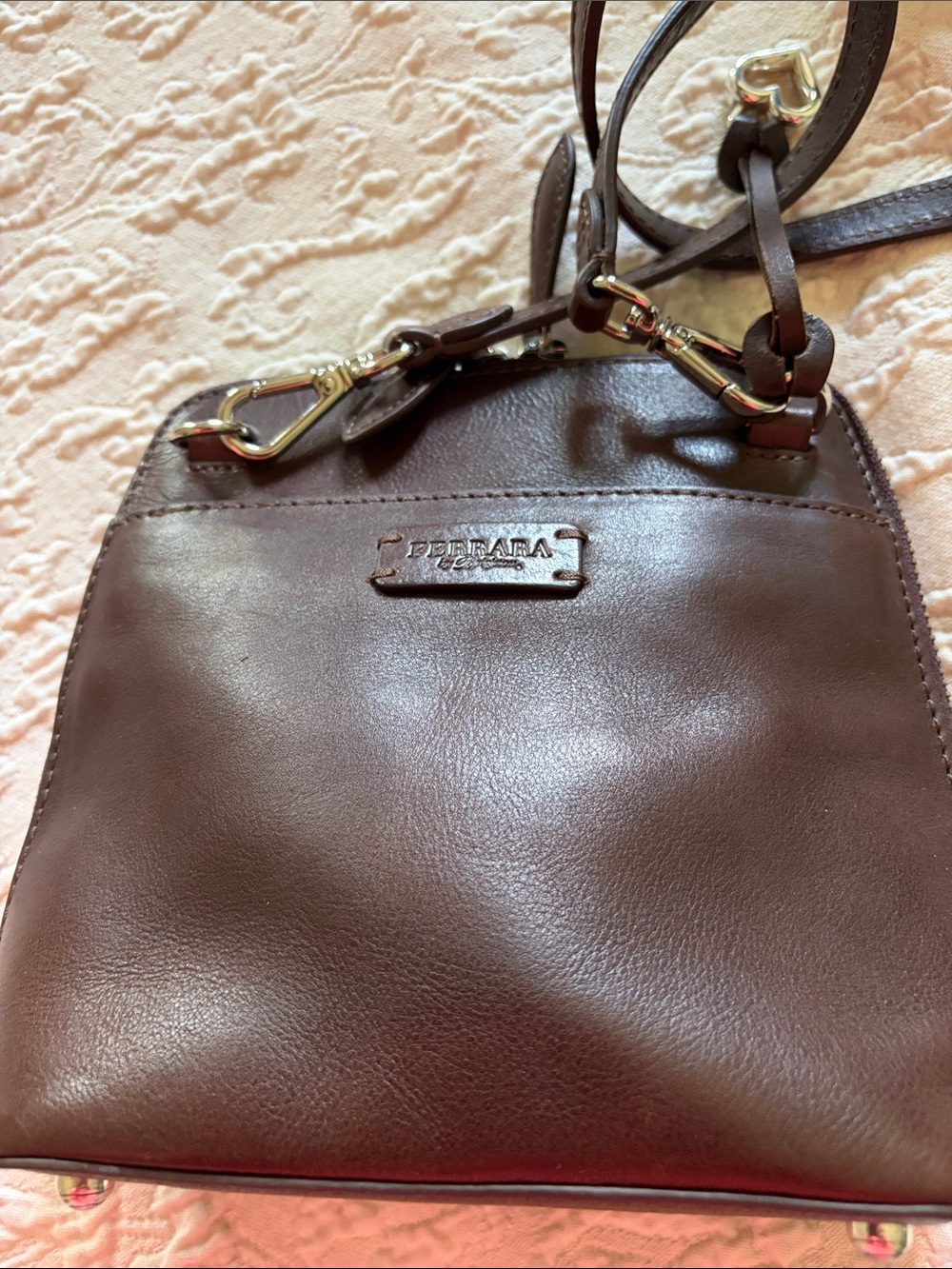NWOT BRIGHTON Ferrara Leather Crossbody Bag - Picture 4 of 12